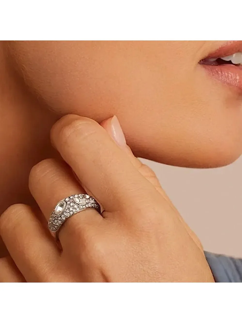 Gorjana Kingston Cocktail Ring Size 8 New